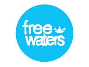 Logo of Freewaters who So We Bought A Van did freelance work for