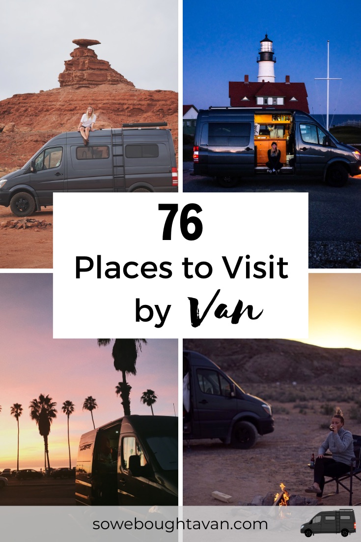 76 Places to Visit by Van in North 