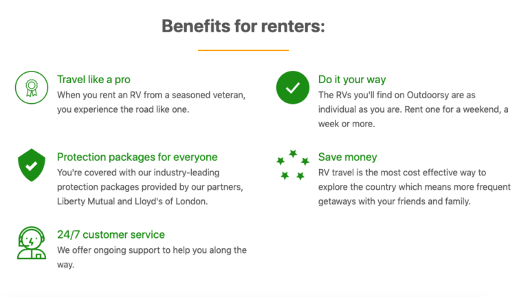 outdoorsy benefits for renters