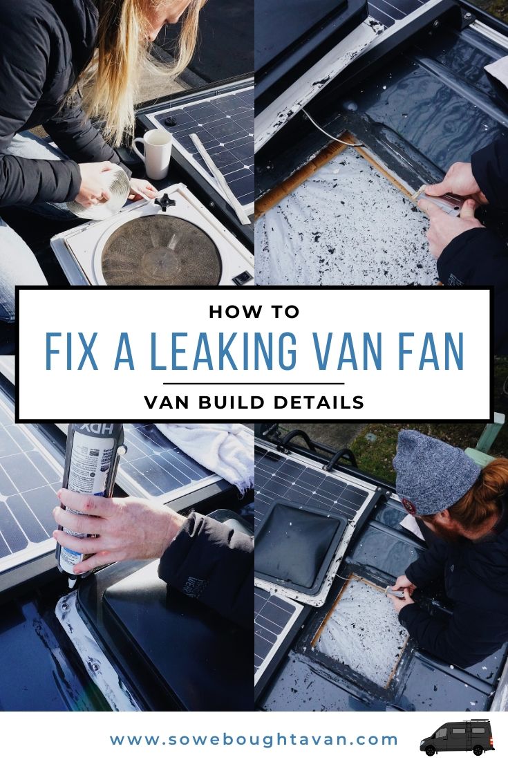 fix a leaking van fan